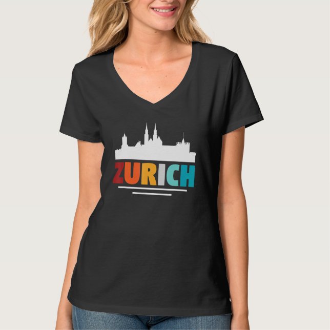 Camiseta Zurich Switzerland 4 (Anverso)