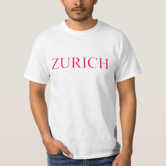 Camiseta Zurich T-Shirt (Anverso)