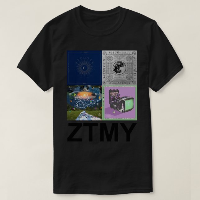 Camiseta Zutomayo Albums Classic T-Shirt (Diseño del anverso)