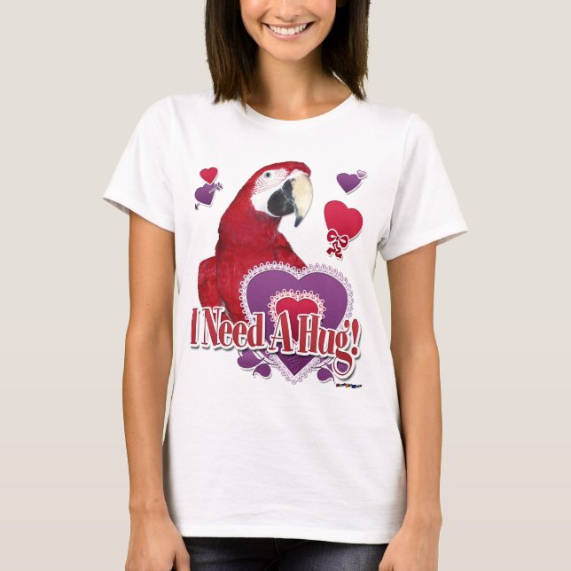 Camiseta Zuzu - ¡Necesito un abrazo! (Anverso)