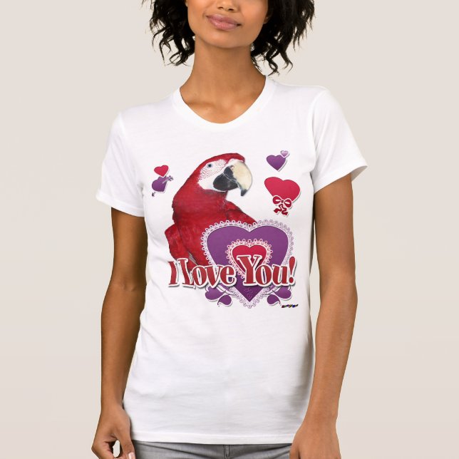 Camiseta Zuzu - ¡Te amo! (Anverso)