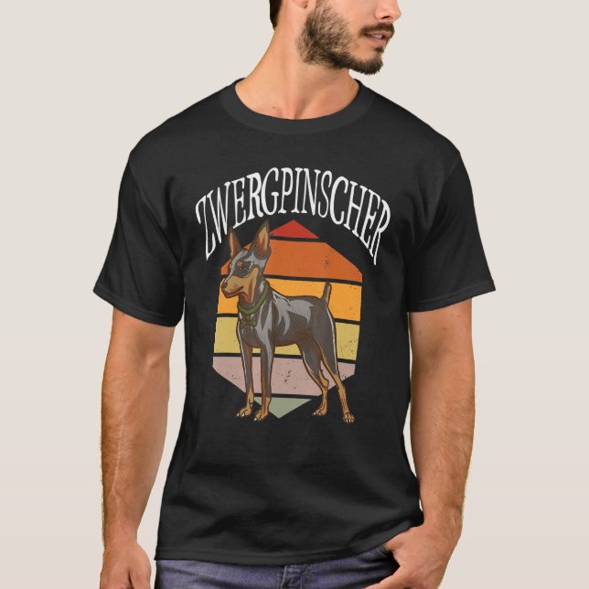 Camiseta Zwergpinscher - Dog Identification - Dogs Lover -  (Anverso)