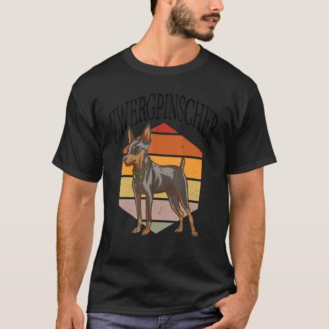 Camiseta Zwergpinscher - Identificación del perro - Perro P (Anverso)