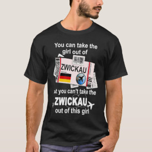 Camiseta Zwickau Boarding Pass Zwickau Chica Zwickau