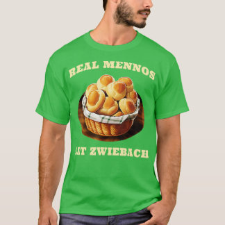 Camiseta Zwiebach Mennonite Bun Rollo Pan Baking Zwieback