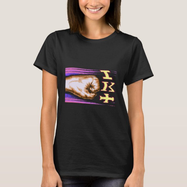 Camiseta Zx Spectrum C64 Karate 8-bit Retro  (Anverso)