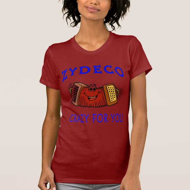 Camiseta Zydeco Crazy Para Ti (Anverso)