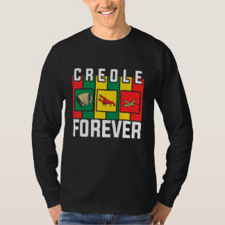 Camiseta Zydeco Creole Forever Fanático de la Música y Fest