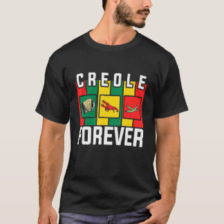 Camiseta Zydeco Creole Forever Fanático de la Música y Fest