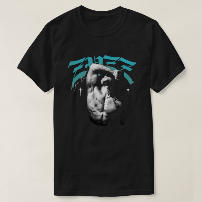 Camiseta Zyzz Aesthetic Tribute (Diseño del anverso)