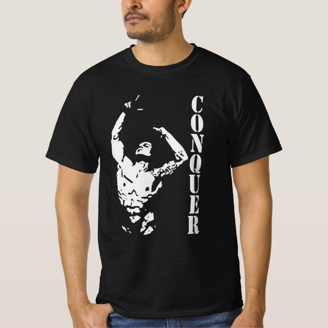 Camiseta Zyzz conquista retro (Anverso)