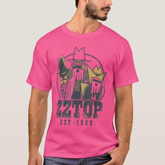 Camiseta ZZopres Hombresour friend retro (Anverso)