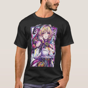 Camiseta ZZZ Yidhari Elegante Pulpo Rubio Thiren Vaporwav