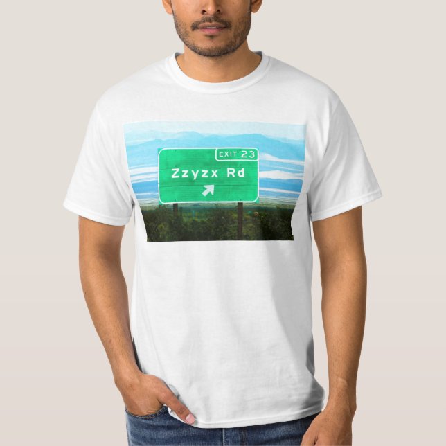 CAMISETA ZZZYZX RD (Anverso)