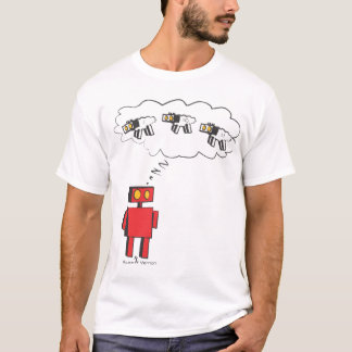 Camiseta zzzzZZ que cuenta ovejas del robot