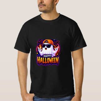 CamisetaFantasma Genial Camiseta Feliz Halloween