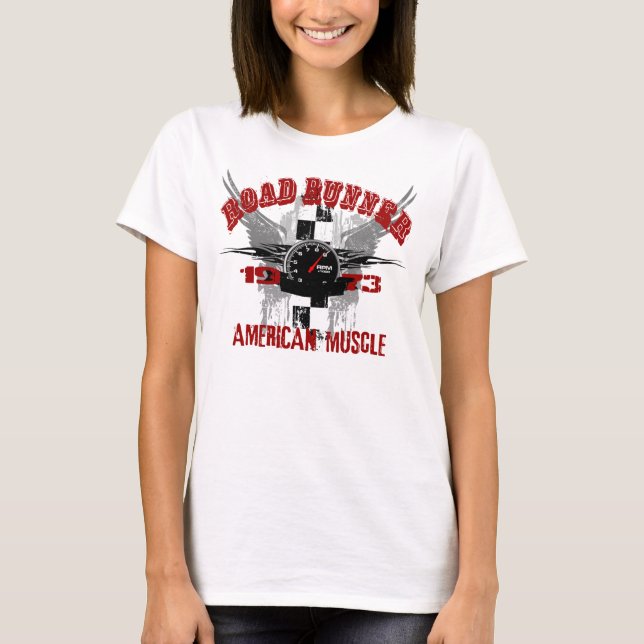 Camisetas 1973 del gráfico de los correcaminos (Anverso)