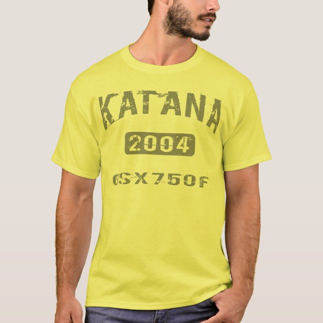 Camisetas 2004 de Katana GSX750F (Anverso)