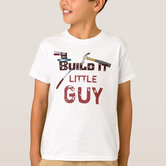 Camisetas a juego personalizado del padre y del (Anverso)