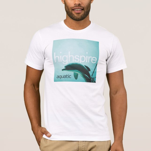 Camisetas "acuático" de Highspire (Anverso)
