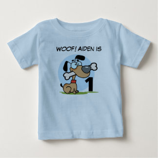 Camisetas adaptables del cumpleaños del perro de
