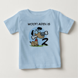 Camisetas adaptables del cumpleaños del perro de