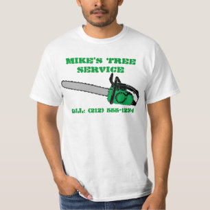 Camisetas ADAPTABLES del servicio del árbol