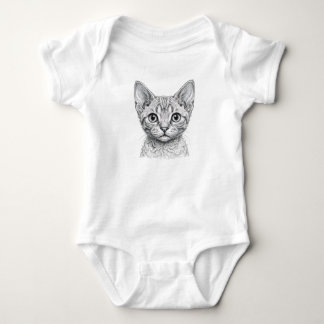 Camisetas Adorables de Tigre Bebé