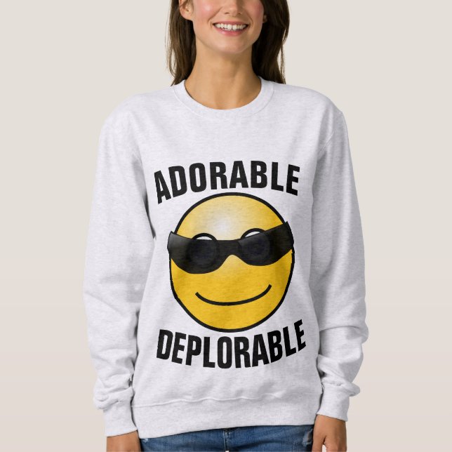 Camisetas ADORABLES DEPLORABLES (Anverso)