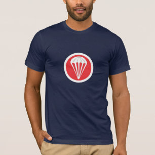 Camisetas aerotransportadas de la artillería