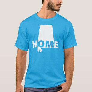 Camisetas Alabama Hogar Lejos Del Estado