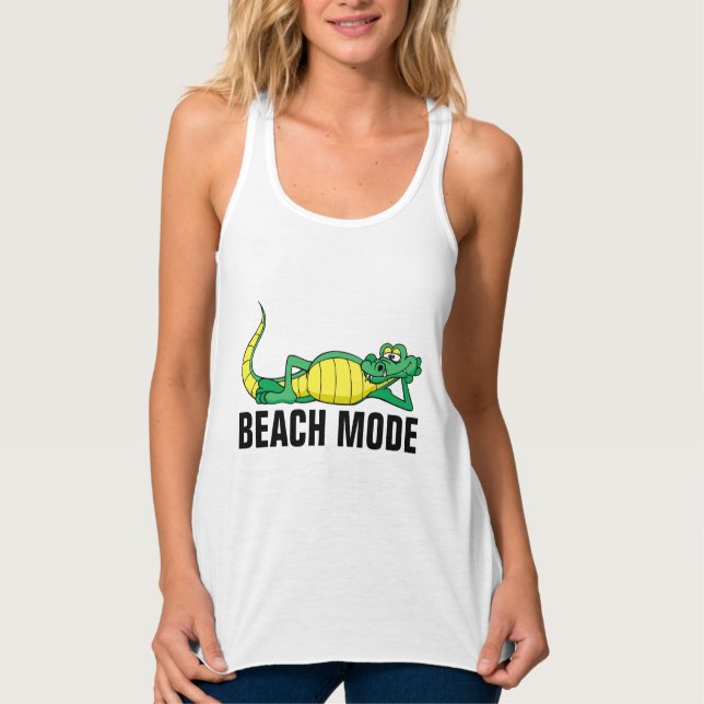Camisetas ALLIGADORAS DE MODO PLAYA (Anverso)