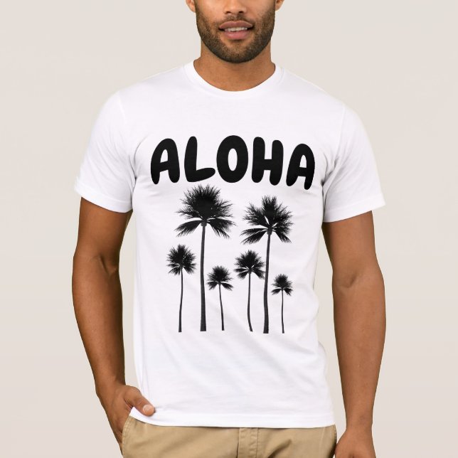 Camisetas ALOHA (Anverso)