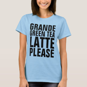 Camisetas AMANTES DE TEA LATTE VERDE