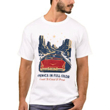 Camisetas America En Todo Color