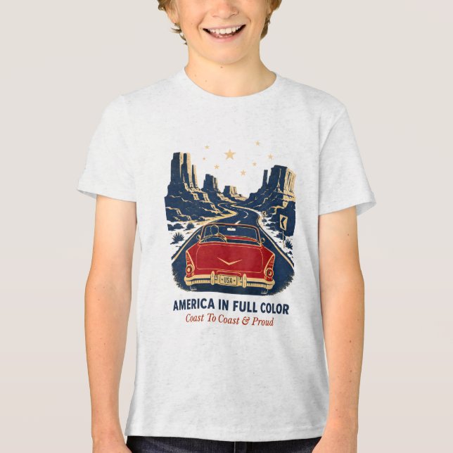Camisetas America En Todo Color (Anverso)