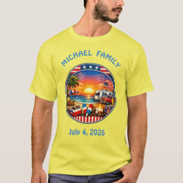 Camisetas americanas de partido a juego