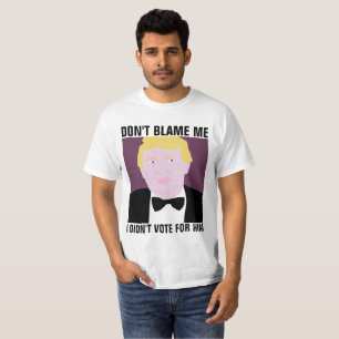 Camisetas anti-Donald Trump, NO ME CULPEN