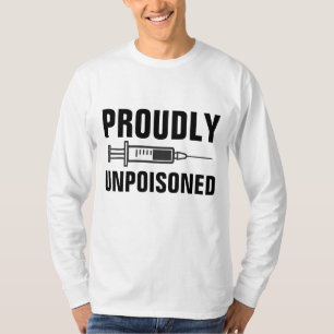 CAMISETAS ANTI-VACUNA ORGULLAMENTE SIN ENVENENAR