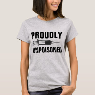 CAMISETAS ANTI-VACUNA ORGULLAMENTE SIN ENVENENAR