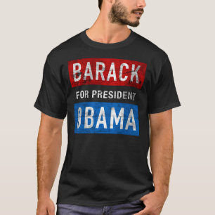 Camisetas apenadas de la oscuridad de Barack Obama