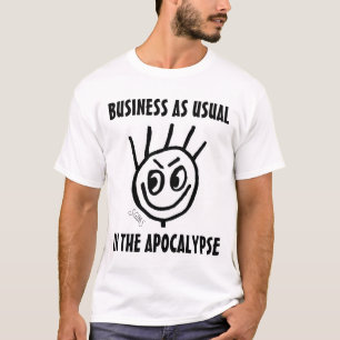 Camisetas apocalípticas. Divertido