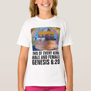 Camisetas ARK DE NOAH, DOS DE CADA TIPO