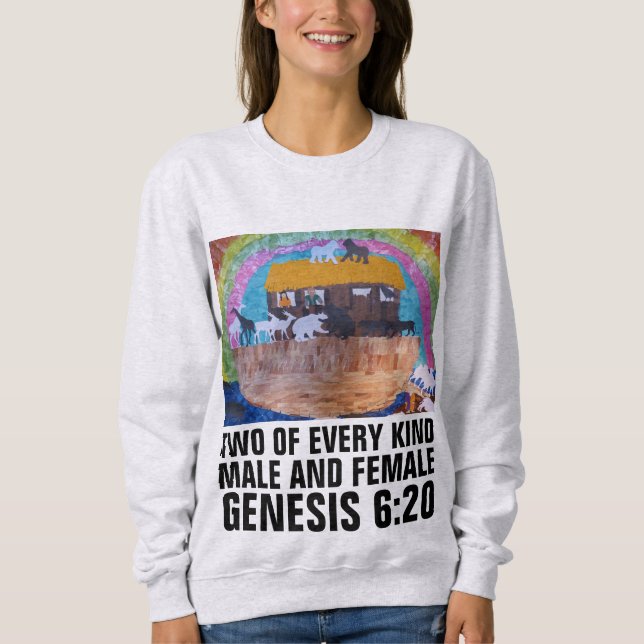 Camisetas ARK DE NOAH, DOS DE CADA TIPO (Anverso)