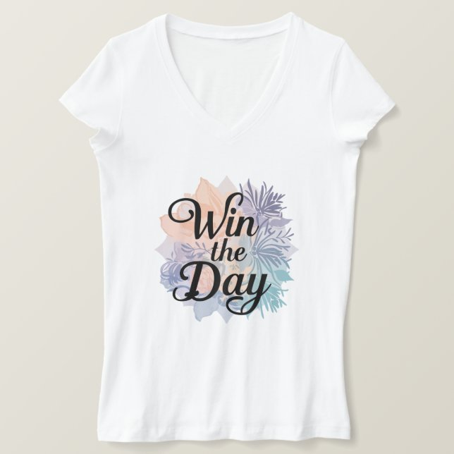 CAMISETAS atléticas de mujeres SPORT-TEK - Ganan e (Anverso del diseño)