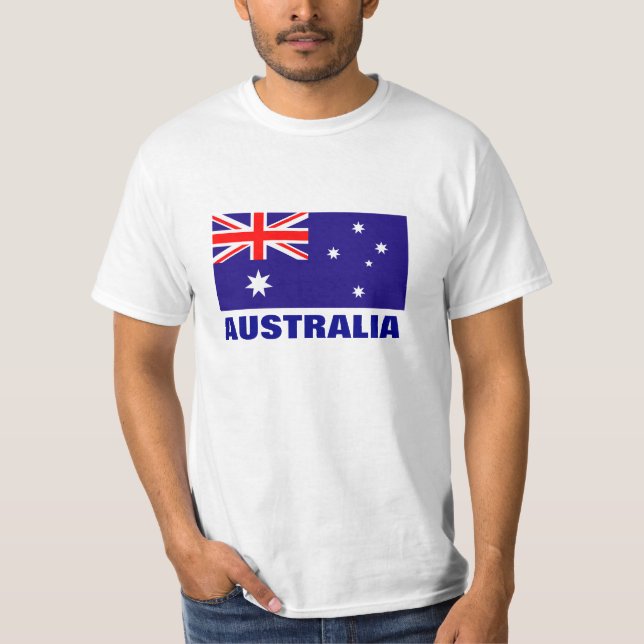 Camisetas australianas de la bandera (Anverso)