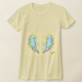 Camisetas : Ave azul de la felicidad
