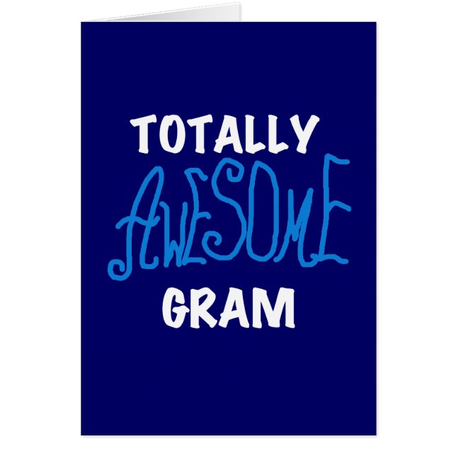 Camisetas azules y regalos del gramo totalmente (Frente)