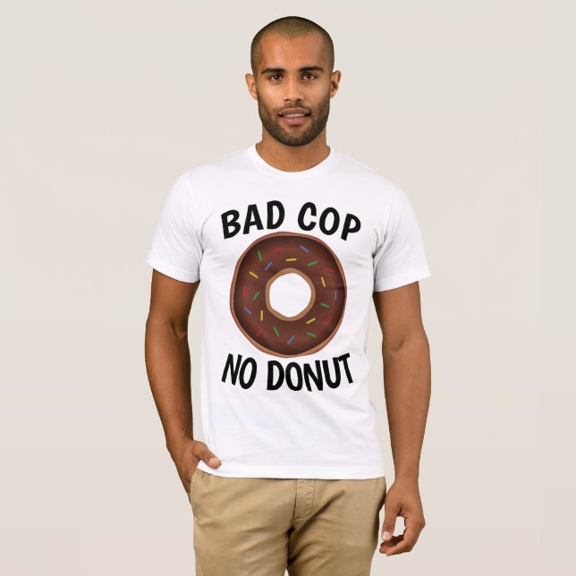 Camisetas BAD COP NO DONUT (Anverso completo)