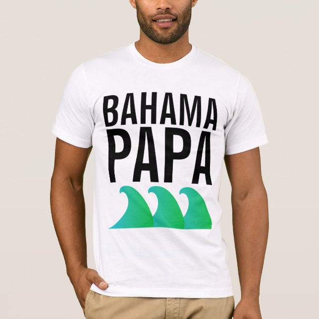 Camisetas BAHAMA PAPA (Anverso)